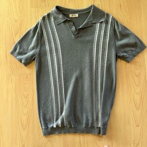 Vintage Jacquard Knit Poli from Barque, grey, medium